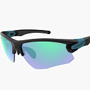 Спортивные очки Demetz Pulsa 2 / Mat Black / Green Mat Purple Photochromic With Green Mirror Cat.3, pulsa25168vg74