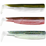 Fiiish BM634 Black Minnow Мягкое тело приманки 70 Mm 2g 4 единицы измерения Многоцветный Rose Fluo