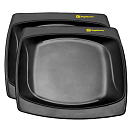 Купить Ridgemonkey RM-DLX-SP242 Тарелка DLX Standard Twin Pack  Black 7ft.ru в интернет магазине Семь Футов