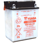 Yuasa battery 494-YB14AA1 YB14A-A1 14.7Ah/12V батарея Белая