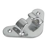 Foresti & suardi 4647105 Носовая швартовная утка Серебристый Silver 105 x 60 mm 