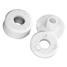 Купить Forniture nautiche italiane 6582053 Нейлоновая прокладка 50 единицы White 20 x 10 mm 7ft.ru в интернет магазине Семь Футов