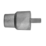 Цинковый анод Tecnoseal 01300 Ø30x56мм М8 стержневой для лодочных двигателей Yanmar YSE 8/12л.с.