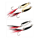Mikado PMB-I01T-1.5-SS Mini Tassel Ложка 24 мм 1,5 г Серебристый Silver