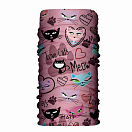 Купить Matt 5895K-845 Шарф-хомут Microfiber Розовый  Lovecats 7ft.ru в интернет магазине Семь Футов