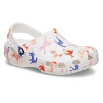 Crocs 209697-9cd-c4 Деревянные башмаки Classic Character Print Unicorn 35x25x15 EU 19