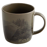 Fox international CLU394 Scenic Ceramic Mug Коричневый Brown