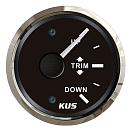 Купить Датчик триммирования KUS Ободок - S.S.316 с черным циферблатом OEM: KY09028 в интернет магазине Семь Футов
