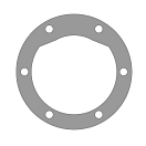 Купить Johnson Pump 01-42401 Gasket F5 7ft.ru в интернет магазине Семь Футов