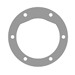 Johnson Pump 01-42401 Gasket F5