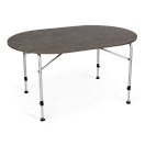 Купить Кемпинговый стол Kampa Dometic Zero Concrete Oval 9120000551 1400 х 720 х 900 мм 7ft.ru в интернет магазине Семь Футов