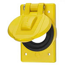 Купить Hubbell 36-HBL74CM24WO Поднимите крышку старого стиля Желтый Yellow 7ft.ru в интернет магазине Семь Футов