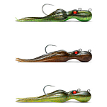 Mustad MIKVT-MINI-TPD-30-1 Mini Inkvader Tenya Мягкая приманка 30g Многоцветный Clear