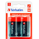 Verbatim 49923 Mono D LR 20 49923 1x2 Mono D LR 20 49923 Аккумуляторы Черный Black