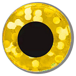 Stonfo S511-5O Голографические глаза 24 Единицы Желтый Gold 5.0 mm 