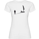 Kruskis 11502102xls260 Футболка с коротким рукавом Sail Shadow White 30x25x2