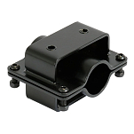 Seanox 450438 36-50 Mm Черный адаптер из нержавеющей стали для монтажа на рейку Черный Black