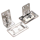 Купить Sea-dog line 354-2213201 Table Brackets Серебристый  Stainless Steel 7ft.ru в интернет магазине Семь Футов