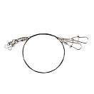 Купить Savage gear SVS54876 1x7 Titanium Spin Trace 35 cm Лидер Серебристый Silver 0.400 mm 7ft.ru в интернет магазине Семь Футов