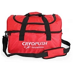 Cryopush cryo1101 Сумка для транспортировки криотерапии Red / Black 40x30x5