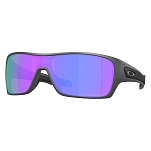 Oakley OO9307-3132-0 поляризованные солнцезащитные очки Turbine rotor Бесцветный Matte Steel Prizm Violet Polar/CAT3