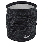 Nike N1002585045OS Шарф-хомут Dri-Fit Wrap 2.0 Printed Черный Black / Anthracite / Silver