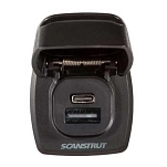 Scanstrut SC-USB-F4 12/разъем Flip Pro Plus USB-A USB-C 24V  Black
