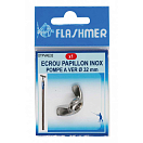 Купить Flashmer OTPVAE32 Червячный насос с гайкой-бабочкой Серебристый Silver 32 mm  7ft.ru в интернет магазине Семь Футов