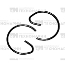 Купить Комплект стопорных колец (2 шт.) поршневого пальца Suzuki 09381-18002 Poseidon 7ft.ru в интернет магазине Семь Футов