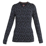 Icebreaker 0a56tca69l Базовый слой с длинным рукавом 260 Vertex Crewe Macro Forms Merino Graphite / Black / J 30x25x2