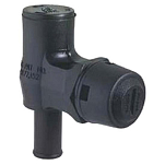 Attwood ATT-1670-3 Gas Vent 90 Degree Черный  Black 16 mm 