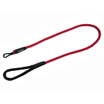 Freedog FD4003101 Nylon Round Reflectante Hike Поводок Черный Red 10 mm x 120 cm