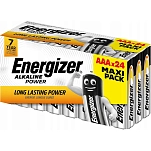 Energizer 435839 щелочная батарея Powe AAA LR03 Maxi 24 Единицы Бесцветный Grey