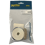 Marina performance ropes 1200-TI Нержавеющая сталь 3 M Пряжка Веревка Белая White 25 mm 