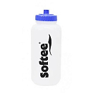 Купить Softee 24137.033.100 Бутылка с соломой 1000ml Белая Clear 7ft.ru в интернет магазине Семь Футов
