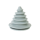 CAN PLASTIC 23.2817 Люверс / 69мм / серый