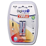 Digivolt BT2-700 AAA/R3 700mAh Аккумуляторная батарея 2 единицы Grey