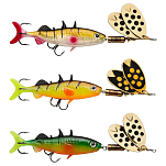 Abu garcia 1596296 Fast Attack Stickle Ложка 100 mm 22g Золотистый Salt n Pepper