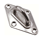 Серьга с ромбовидным основанием 65х40мм, Marine Rocket ВD63016_MR