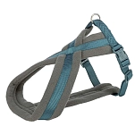 Trixie 203832 собачья шлейка Confort Premium  Petrol Blue 40-70 cm