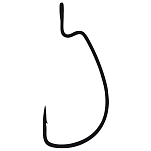 Gamakatsu 185094-00800-00000-00 Worm 325 Micro Game Техасский Крюк Черный Black 8 