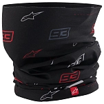 Alpinestars 4759919-1342-OS Шарф-хомут MM93 Черный  Black / Bright Red / White