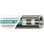 Trident marine 606-1011124 Premium Rubber Sanitation шланг Серебристый 3.81 cm 