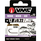 Купить VMC 192902 Worm Связанные Крючки Коричневый Bronze 2  7ft.ru в интернет магазине Семь Футов