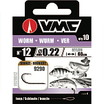 VMC 192902 Worm Связанные Крючки Коричневый Bronze 2 