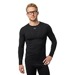 X-BIONIC vt-w106w25m-b120-m Базовый слой с длинным рукавом Mightywool X Black 30x25x2