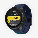 Suunto SS051033000 Часы Race UTMB World Series Голубой  All Black / Navy Blue
