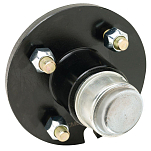 Seachoice 50-53121 Cast Wheel Hub-1 4-Stud Paint Черный  Black