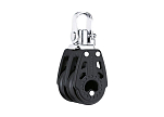HARKEN CARBO Double Block с поворотным механизмом / 2 шкива / 8 мм / шарикоподшипник