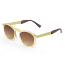 Купить Ocean sunglasses 21.13 поляризованные солнцезащитные очки Ibiza Transparent Gradient Brown Transparent Yellow / Metal Gold Temple/CAT2 7ft.ru в интернет магазине Семь Футов